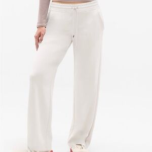 Athleta Women's Straight Leg Pants - White